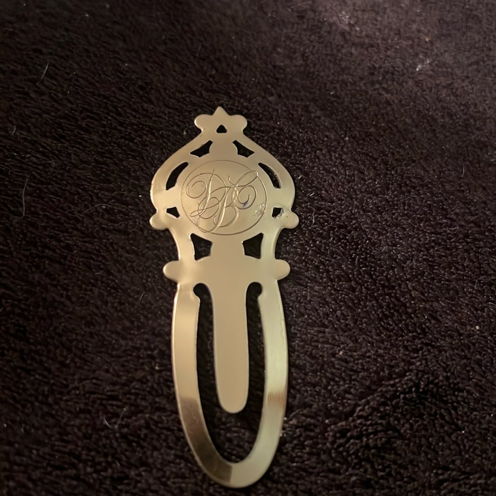 Beautiful Victorian calligraphy bookmarker